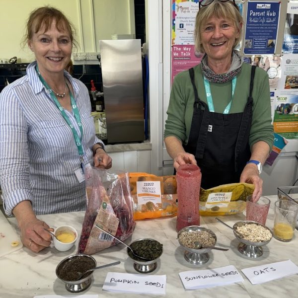 Smoothie Making Volunteers Open Door Exmouth